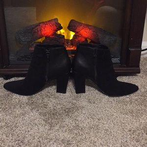 Nine west black boots